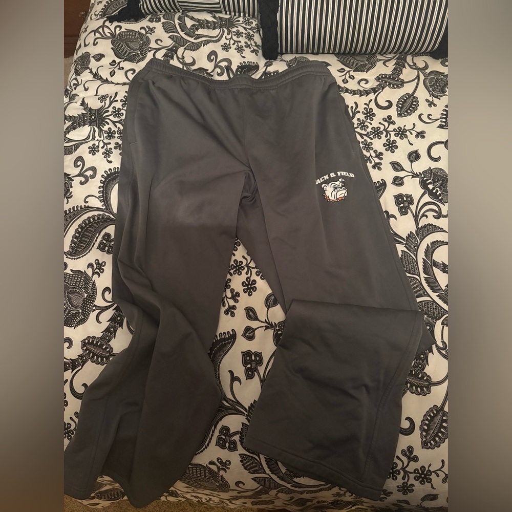 Men’s grey Track & Field Pants